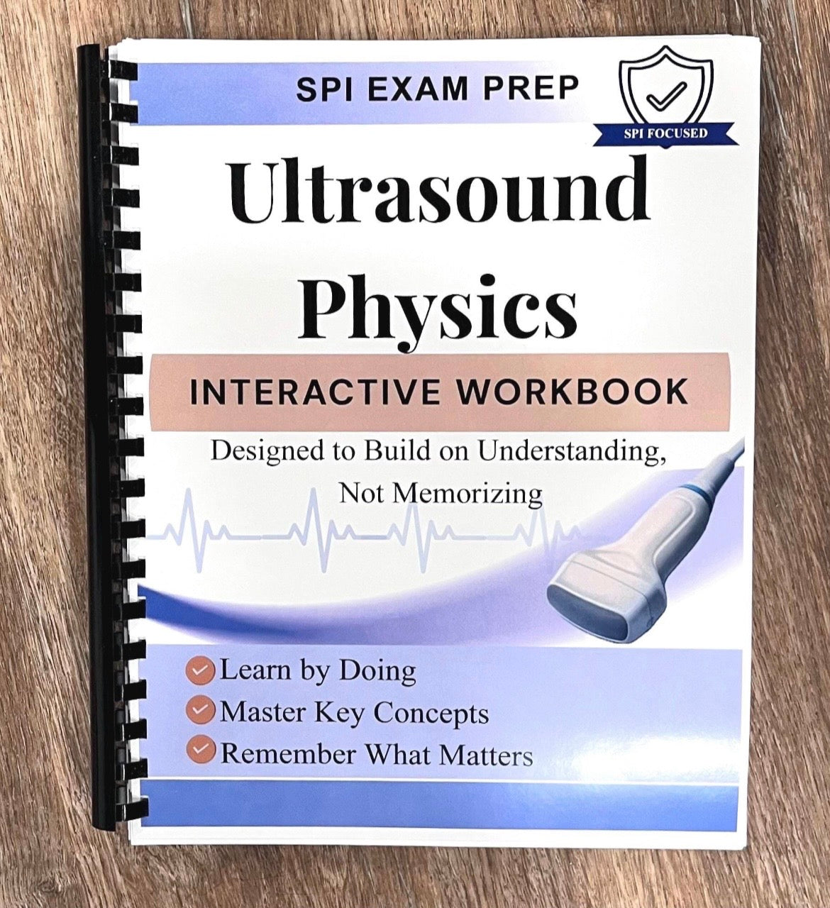 BULK ORDER - 5 copies - Ultrasound Physics Activity Book - Prep for SPI